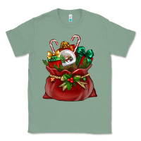 Sage christmas santa claus bag Classic Tee - BundleAndBundleShop