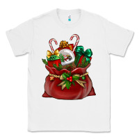White christmas santa claus bag Classic Tee - BundleAndBundleShop