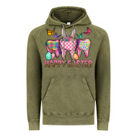 Vintage Olive Happy Easter Dental And Egg Vintage Hoodie - BundleAndBundleShop