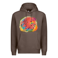 Coffee tie die watermelon Premium Hoodie - JahusDesignShop
