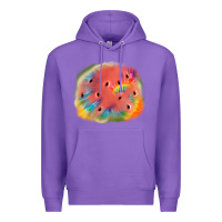 Purple tie die watermelon Premium Hoodie - JahusDesignShop