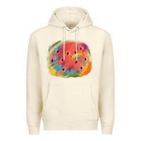 Sandshell tie die watermelon Premium Hoodie - JahusDesignShop