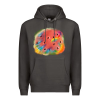 Smoke tie die watermelon Premium Hoodie - JahusDesignShop