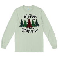 Matcha Merry Christmas Trees Long Sleeve Tee - Bettercallsaul