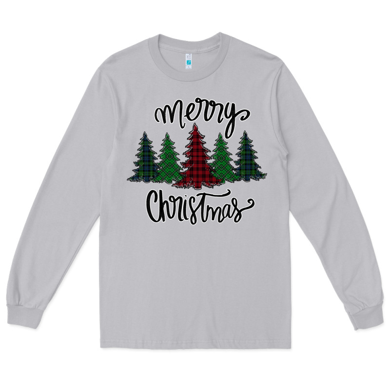 Merry Christmas Trees Long Sleeve Tee by Bettercallsaul | Teevron