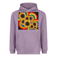 Lavender Pride sunflower tumbler Heavyweight Hoodie - FaDigitalArtStudio