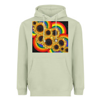 Matcha Pride sunflower tumbler Heavyweight Hoodie - FaDigitalArtStudio