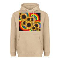 Mushroom Pride sunflower tumbler Heavyweight Hoodie - FaDigitalArtStudio