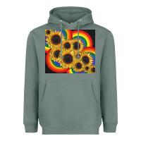 Sage Pride sunflower tumbler Heavyweight Hoodie - FaDigitalArtStudio
