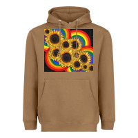 Toasted Coconut Pride sunflower tumbler Heavyweight Hoodie - FaDigitalArtStudio