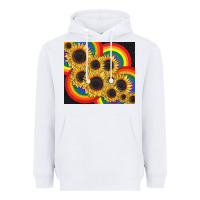 White Pride sunflower tumbler Heavyweight Hoodie - FaDigitalArtStudio