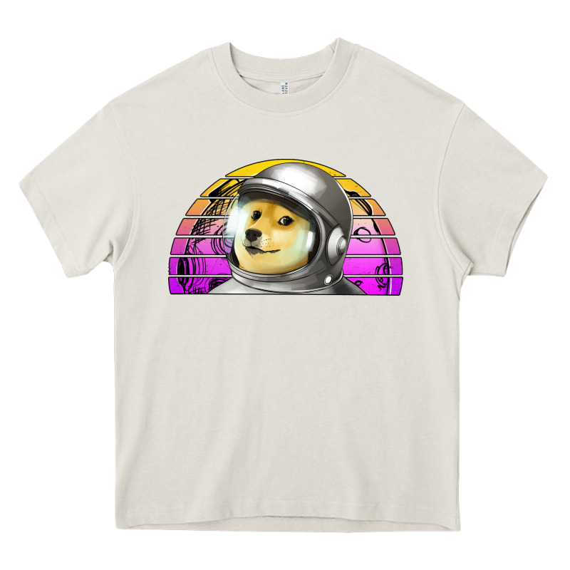 Dogecoin To The Mars Heavy Core Tee by Jasminsmagicworld | Teevron