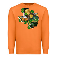 Carrot texas map st patricks day Premium Sweatshirt - FaDigitalArtStudio