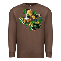 Chestnut texas map st patricks day Premium Sweatshirt - FaDigitalArtStudio