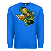 True Royal texas map st patricks day Premium Sweatshirt - FaDigitalArtStudio
