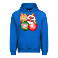 Cobalt merry christmas ball Urban Hoodie - CowhideDigitalArt