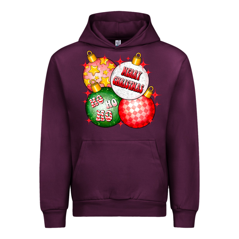 Merry Christmas Ball Urban Hoodie by CowhideDigitalArt | Teevron