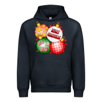 Navy merry christmas ball Urban Hoodie - CowhideDigitalArt