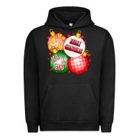 Pigment Black merry christmas ball Urban Hoodie - CowhideDigitalArt