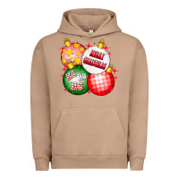 Pigment Burro merry christmas ball Urban Hoodie - CowhideDigitalArt