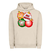 Pigment French Oak merry christmas ball Urban Hoodie - CowhideDigitalArt