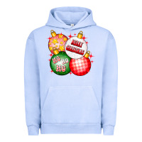 Pigment Grape Ice merry christmas ball Urban Hoodie - CowhideDigitalArt