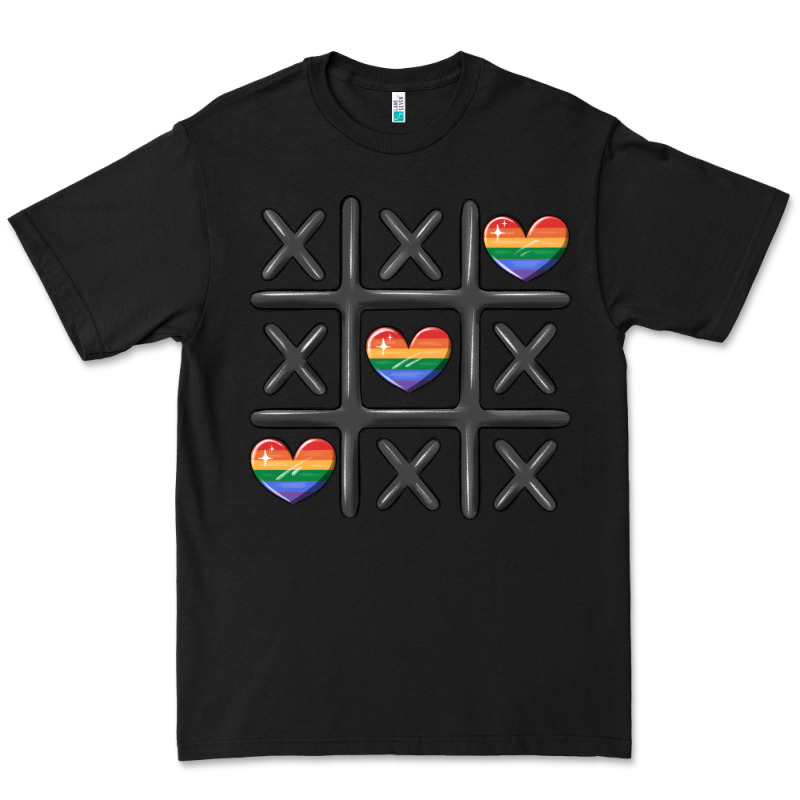 Pride Tic Tac Toe Premium Tee by MaliasSmallBusiness | Teevron