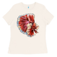 Bone Betta Fish Ladies Tee - LillyAllenDesigns