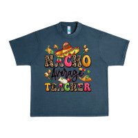 Midnight Navy nacho average teacher Urban Heavy Tee - LillyAllenDesigns