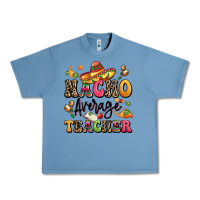 Pebble Blue nacho average teacher Urban Heavy Tee - LillyAllenDesigns