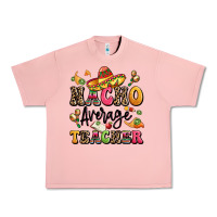 Salmon nacho average teacher Urban Heavy Tee - LillyAllenDesigns