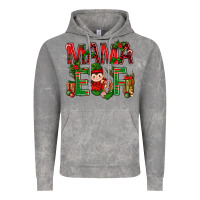 Cloud Rock Mama Elf With Gift Christmas Vintage Hoodie - BundleAndBundleShop