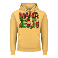 Vintage Mustard Mama Elf With Gift Christmas Vintage Hoodie - BundleAndBundleShop