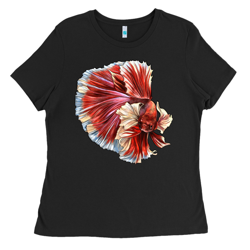Betta Fish Ladies Tee by LillyAllenDesigns | Teevron
