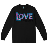 Black love teacher life Long Sleeve Tee - Bettercallsaul