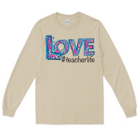 Mushroom love teacher life Long Sleeve Tee - Bettercallsaul