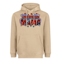 Mushroom American Mama Mother's Day Heavyweight Hoodie - FaDigitalArtStudio