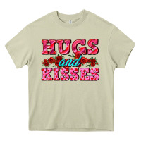 Mossy hugs and kisses valentines Heavy Core Tee - AdoDesignShop