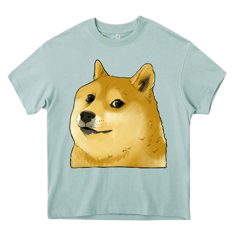 Doge Coin Shiba Dog Heavy Core Tee by Jasminsmagicworld | Teevron