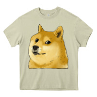 Mossy doge coin shiba dog Heavy Core Tee - Jasminsmagicworld