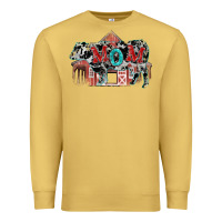 Antique Gold Mom cow Mother's Day Premium Sweatshirt - FaDigitalArtStudio