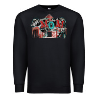 Black Mom cow Mother's Day Premium Sweatshirt - FaDigitalArtStudio