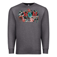 Charcoal Heather Mom cow Mother's Day Premium Sweatshirt - FaDigitalArtStudio