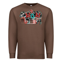 Chestnut Mom cow Mother's Day Premium Sweatshirt - FaDigitalArtStudio