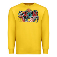 Lemon Mom cow Mother's Day Premium Sweatshirt - FaDigitalArtStudio