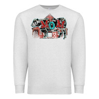 Oatmeal Heather Mom cow Mother's Day Premium Sweatshirt - FaDigitalArtStudio