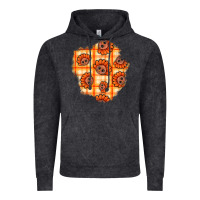 Vintage Black Thanksgiving Turkey With Tartan Patch Vintage Hoodie - BundleAndBundleShop