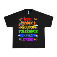 Black love respect freedom tolerance equality pride Urban Heavy Tee - LillyAllenDesigns