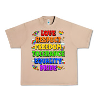 Burro love respect freedom tolerance equality pride Urban Heavy Tee - LillyAllenDesigns