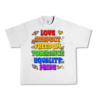 Lunar Rock love respect freedom tolerance equality pride Urban Heavy Tee - LillyAllenDesigns
